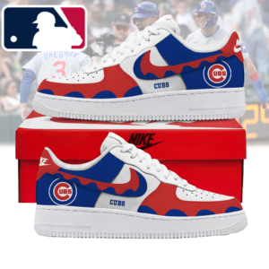 Limited Edition – Customized MLB Chicago Cubs Air Force 1 Shoes