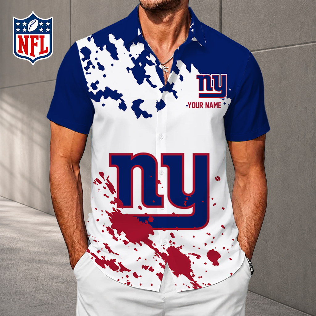 Limited Edition – Customized NFL New York Giants Unisex Hawaiian Shirt