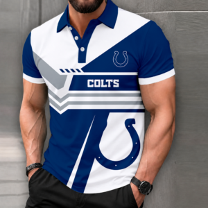 Limited Edition – Customized NFL Indianapolis Colts Polo Shirt