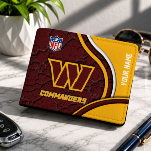 Limited Edition – Customized NFL Washington Commanders Leather Wallet
