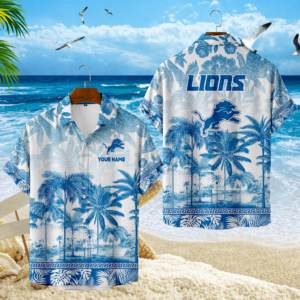 Limited Edition – Customized NFL Detroit Lions Unisex Hawaiian Shirt