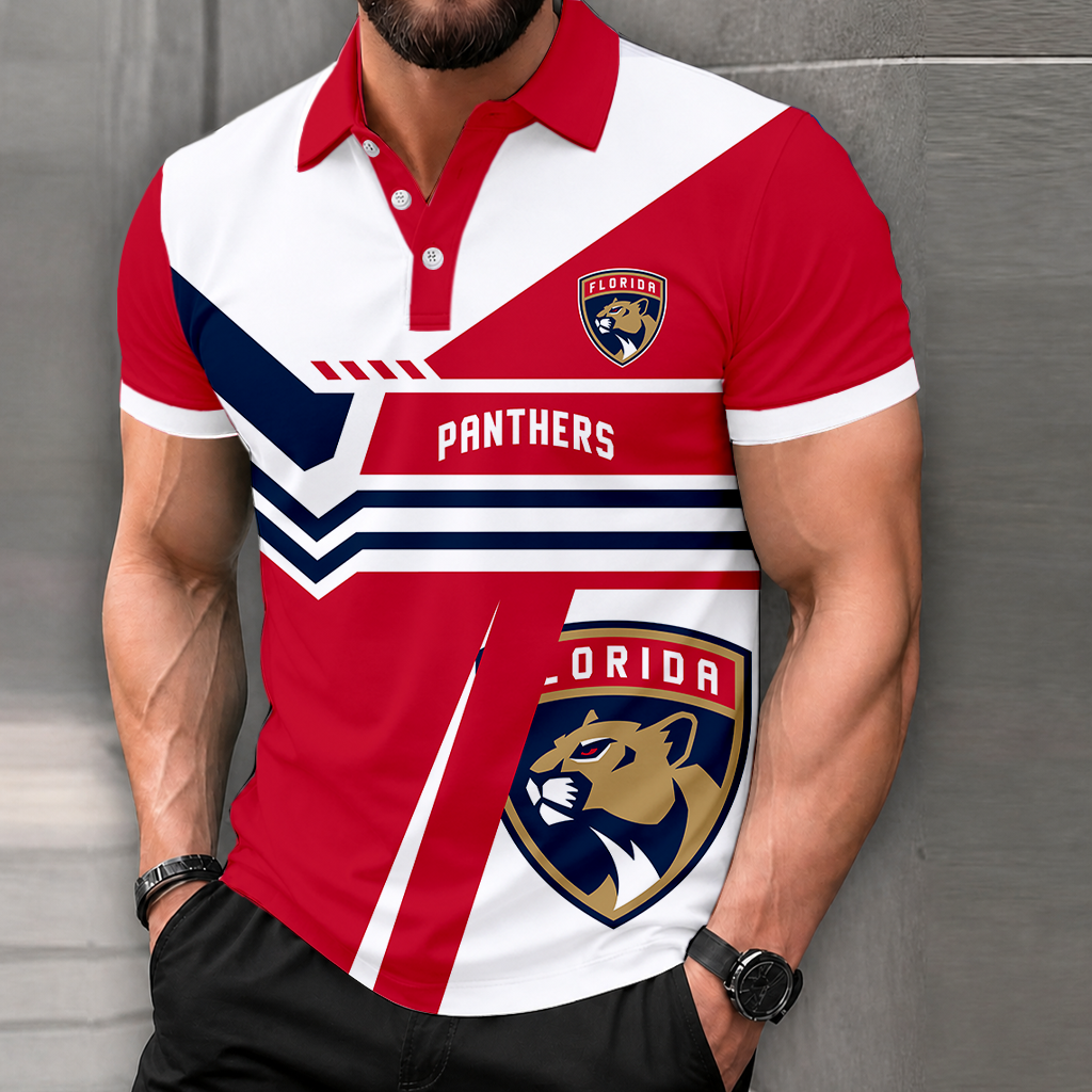 Limited Edition – Customized NHL Florida Panthers Polo Shirt