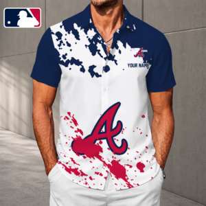 Limited Edition – Customized MLB Atlanta Braves Unisex Hawaiian Shirt