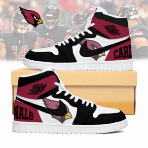Limited Edition – Customized NFL Arizona Cardinals Air Jordan 1 Sneakers