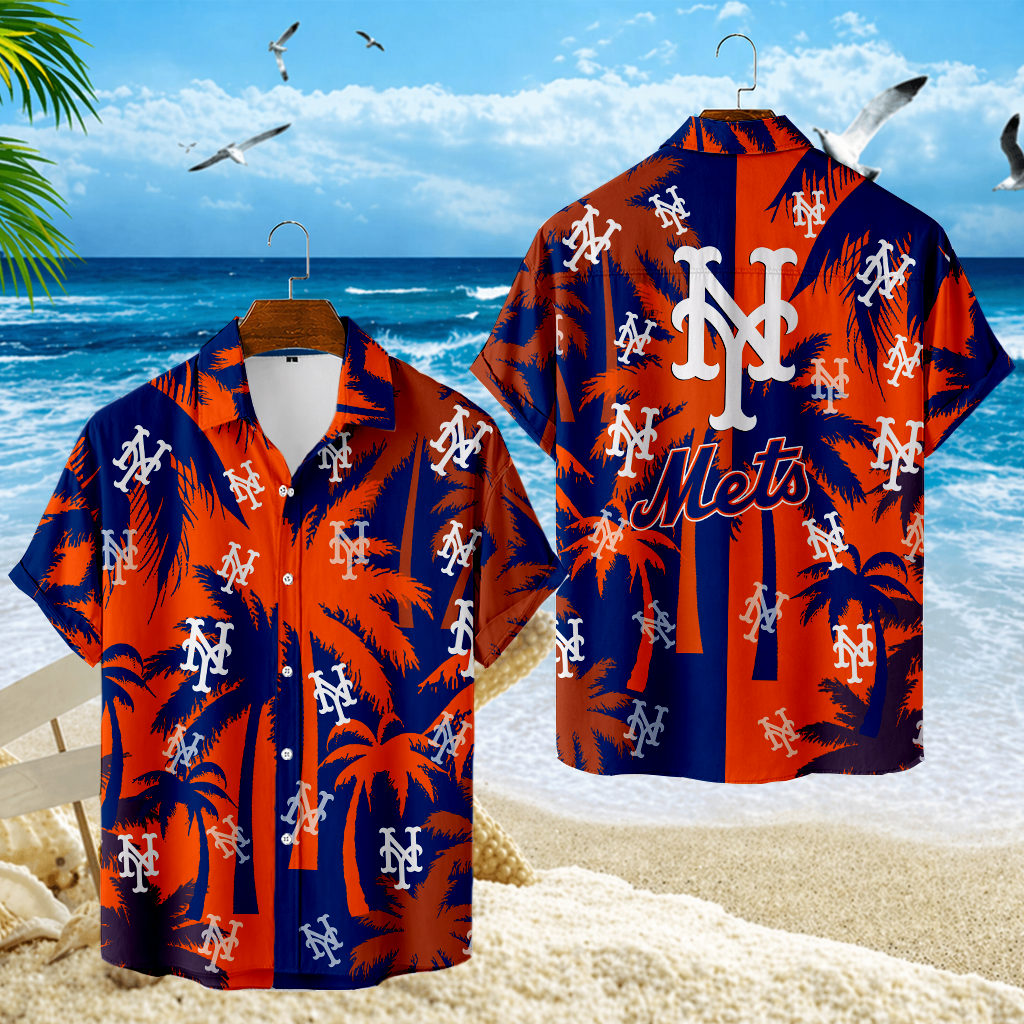 Limited Edition – Customized MLB New York Mets Unisex Hawaiian Shirt