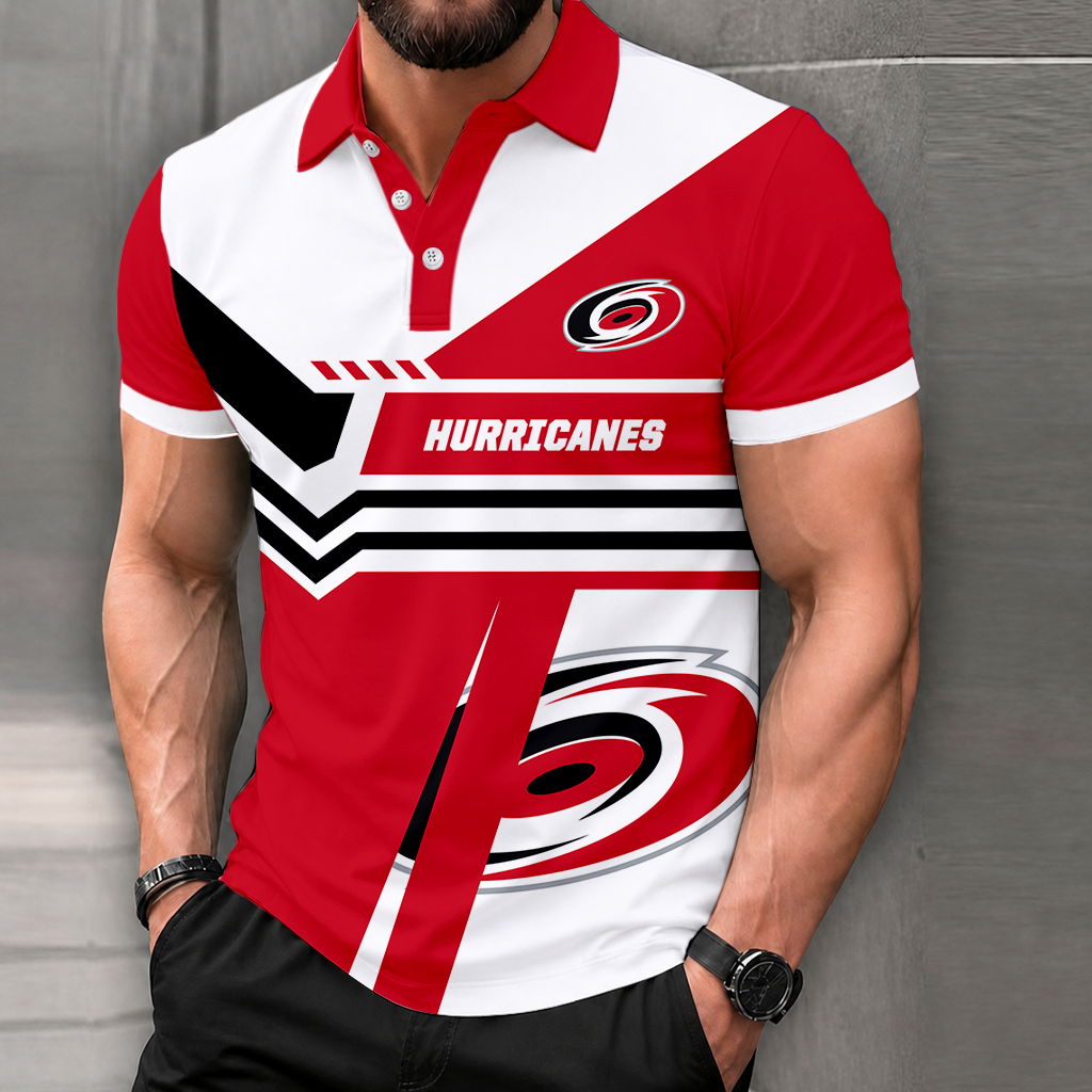 Limited Edition – Customized NHL Carolina Hurricanes Polo Shirt
