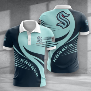 Limited Edition – Customized NHL Seattle Kraken Polo Shirt