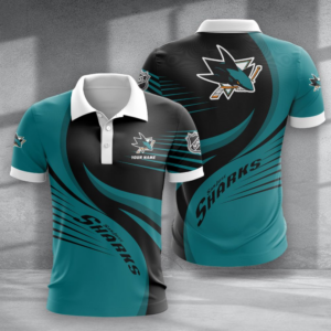 Limited Edition – Customized NHL San Jose Sharks Polo Shirt