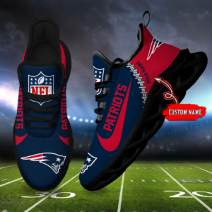 Limited Edition – Customized NFL New England Patriots Unisex Max Soul Shoes