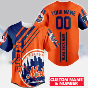 Limited Edition – Customized MLB New York Mets Baseball Jersey