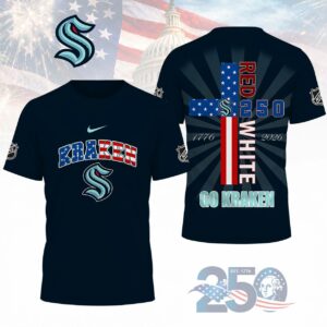 Limited Edition – Customized NHL Seattle Kraken T-Shirt