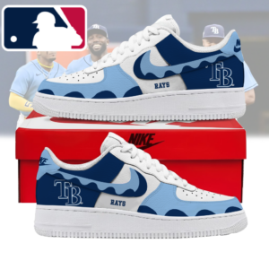 Limited Edition – Customized MLB Tampa Bay Rays Air Force 1 Shoes
