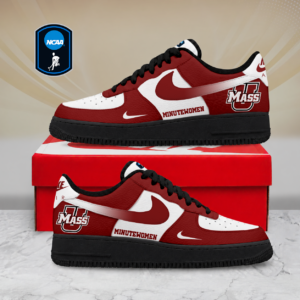 Limited Edition – Customized NCAA Umass Minutewomen Air Force 1 Shoes
