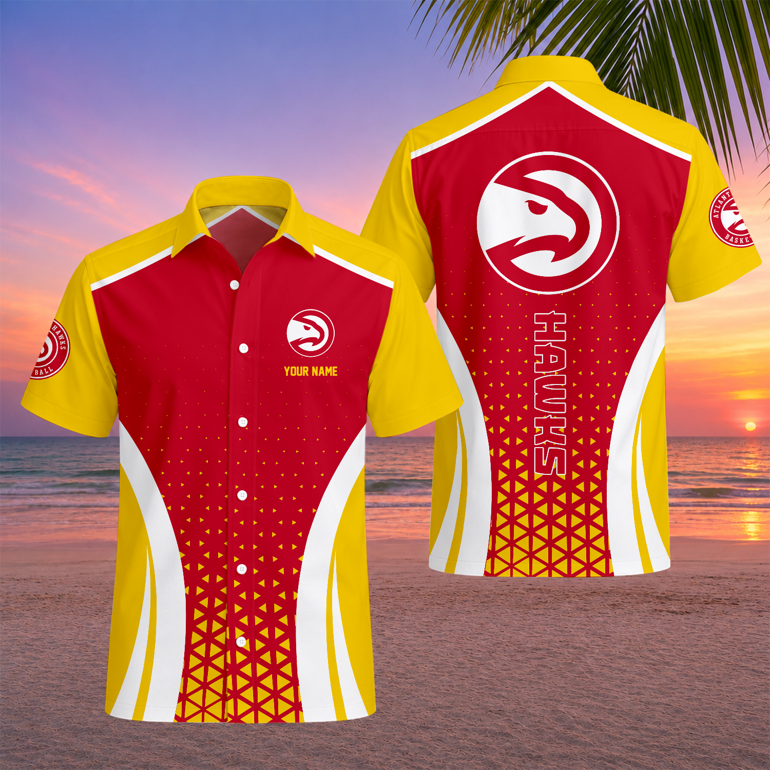 Limited Edition – Customized NBA Atlanta Hawks Unisex Hawaiian Shirt