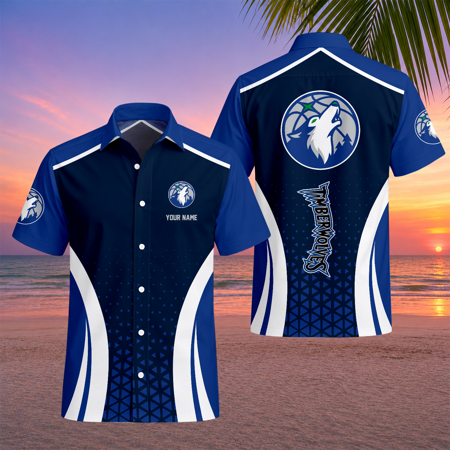 Limited Edition – Customized NBA Minnesota Timberwolves Unisex Hawaiian Shirt