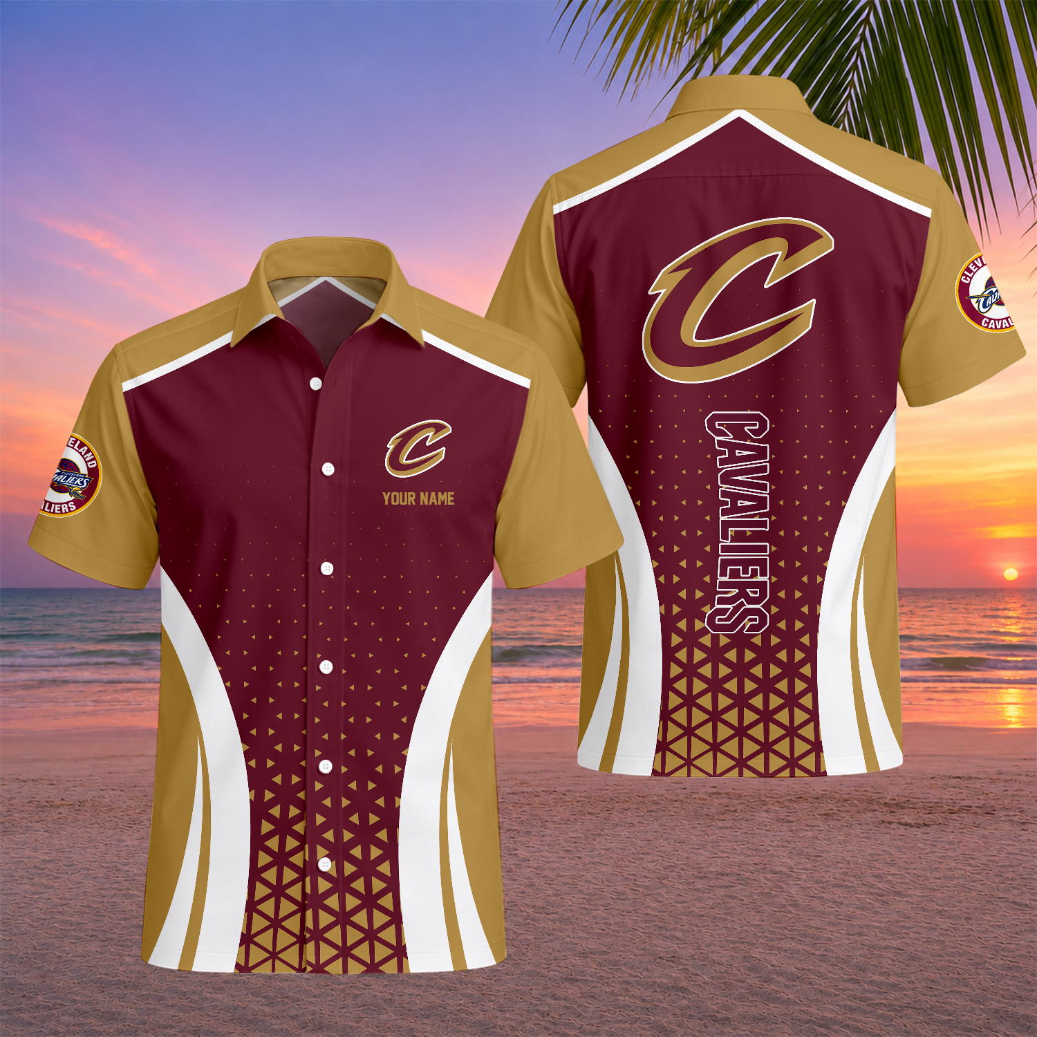 Limited Edition – Customized NBA Cleveland Cavaliers Unisex Hawaiian Shirt