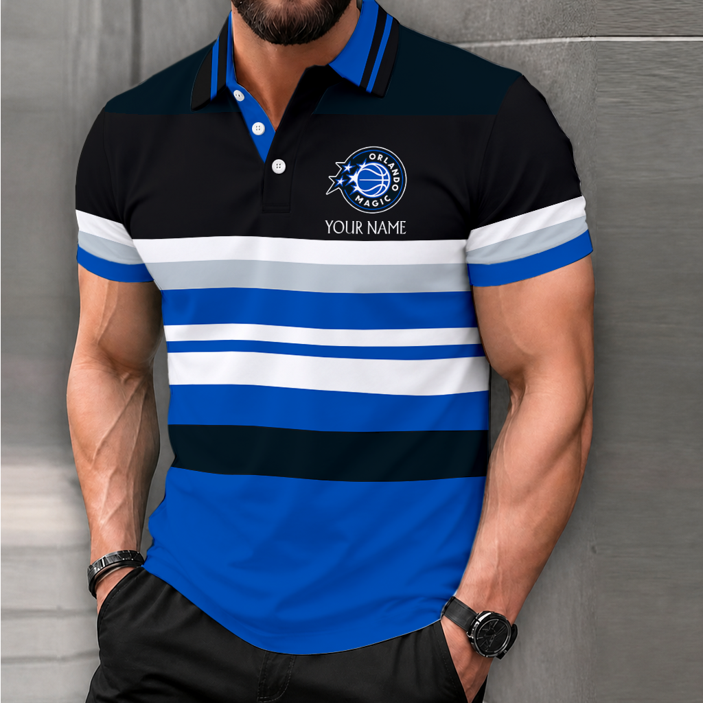 Limited Edition – Customized NBA Orlando Magic Polo Shirt