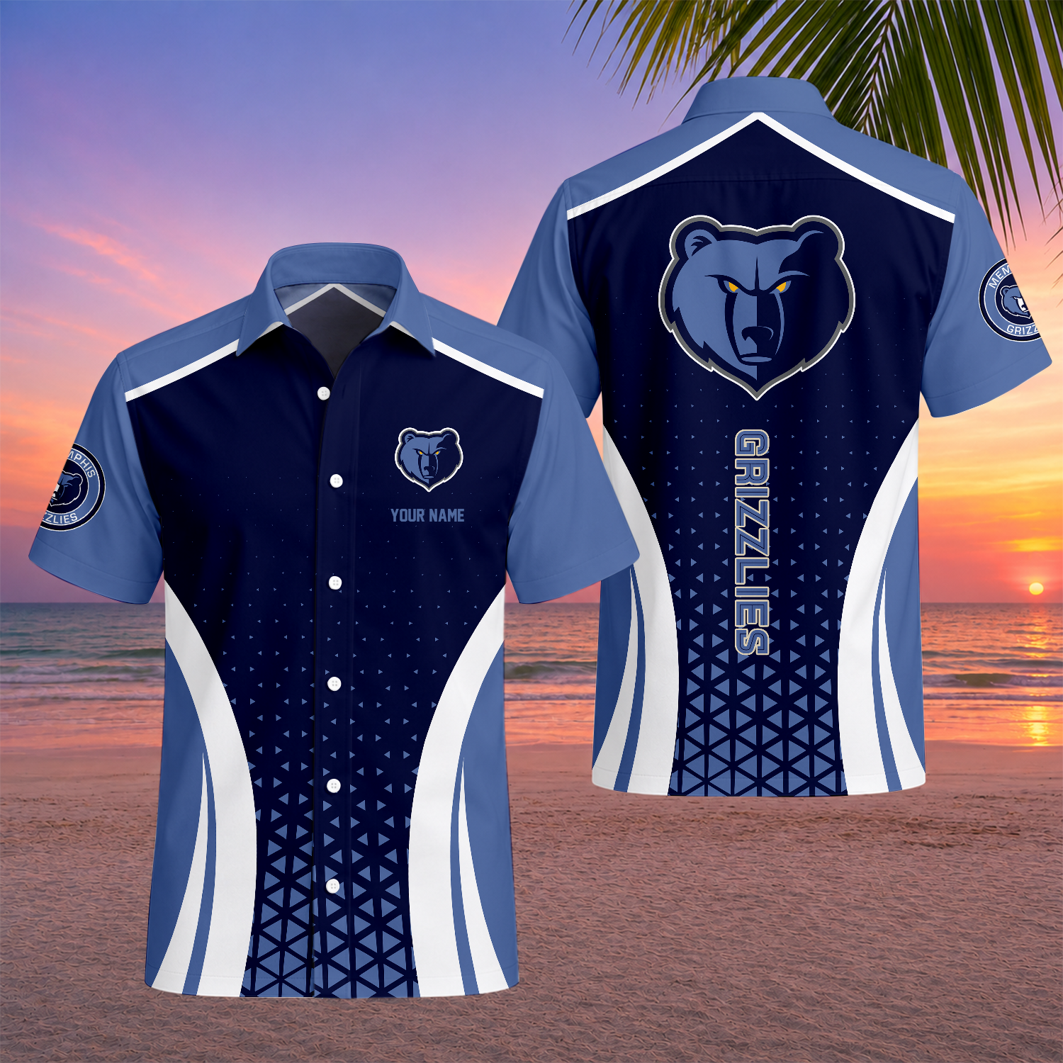 Limited Edition – Customized NBA Memphis Grizzlies Unisex Hawaiian Shirt