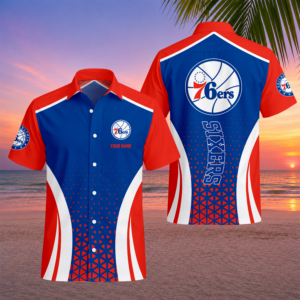 Limited Edition – Customized NBA Philadelphia 76Ers Unisex Hawaiian Shirt