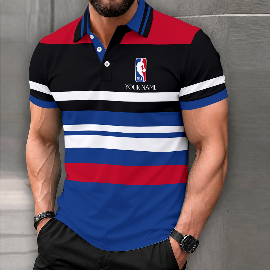 Limited Edition – Customized NBA National Basketball Association Polo Shirt