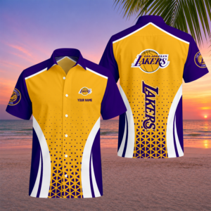 Limited Edition – Customized NBA Los Angeles Lakers Unisex Hawaiian Shirt