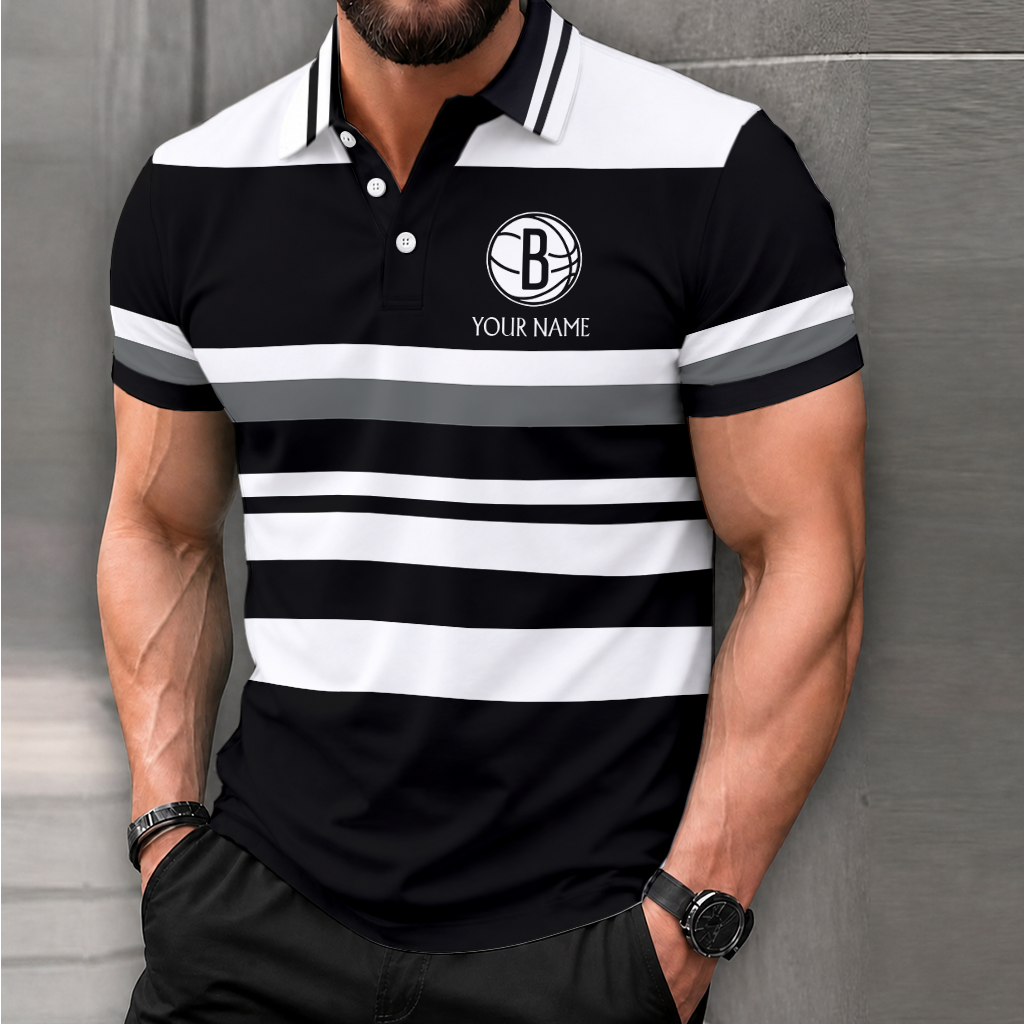 Limited Edition – Customized NBA Brooklyn Nets Polo Shirt