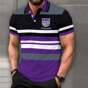 Limited Edition – Customized NBA Sacramento Kings Polo Shirt