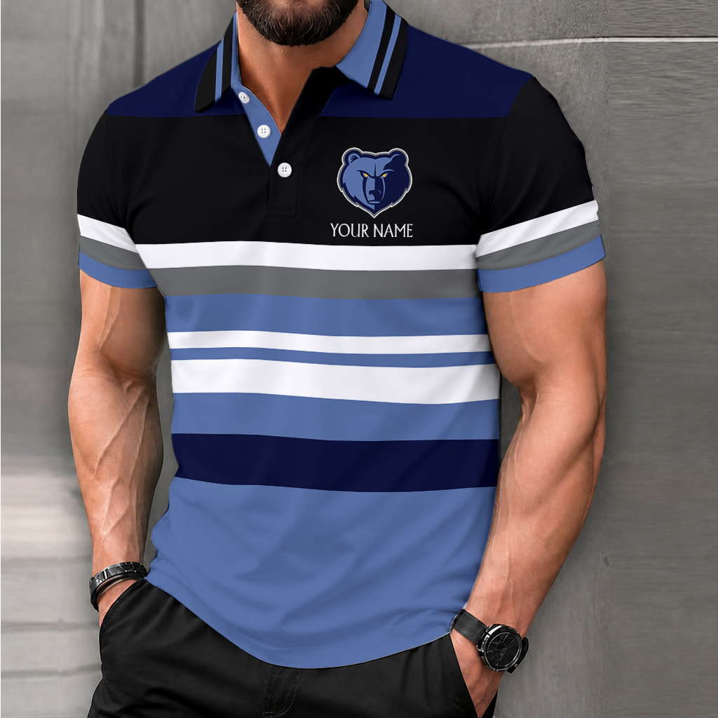 Limited Edition – Customized NBA Memphis Grizzlies Polo Shirt