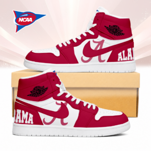 Limited Edition – Customized NCAA Alabama Crimson Tide Air Jordan 1 Sneakers