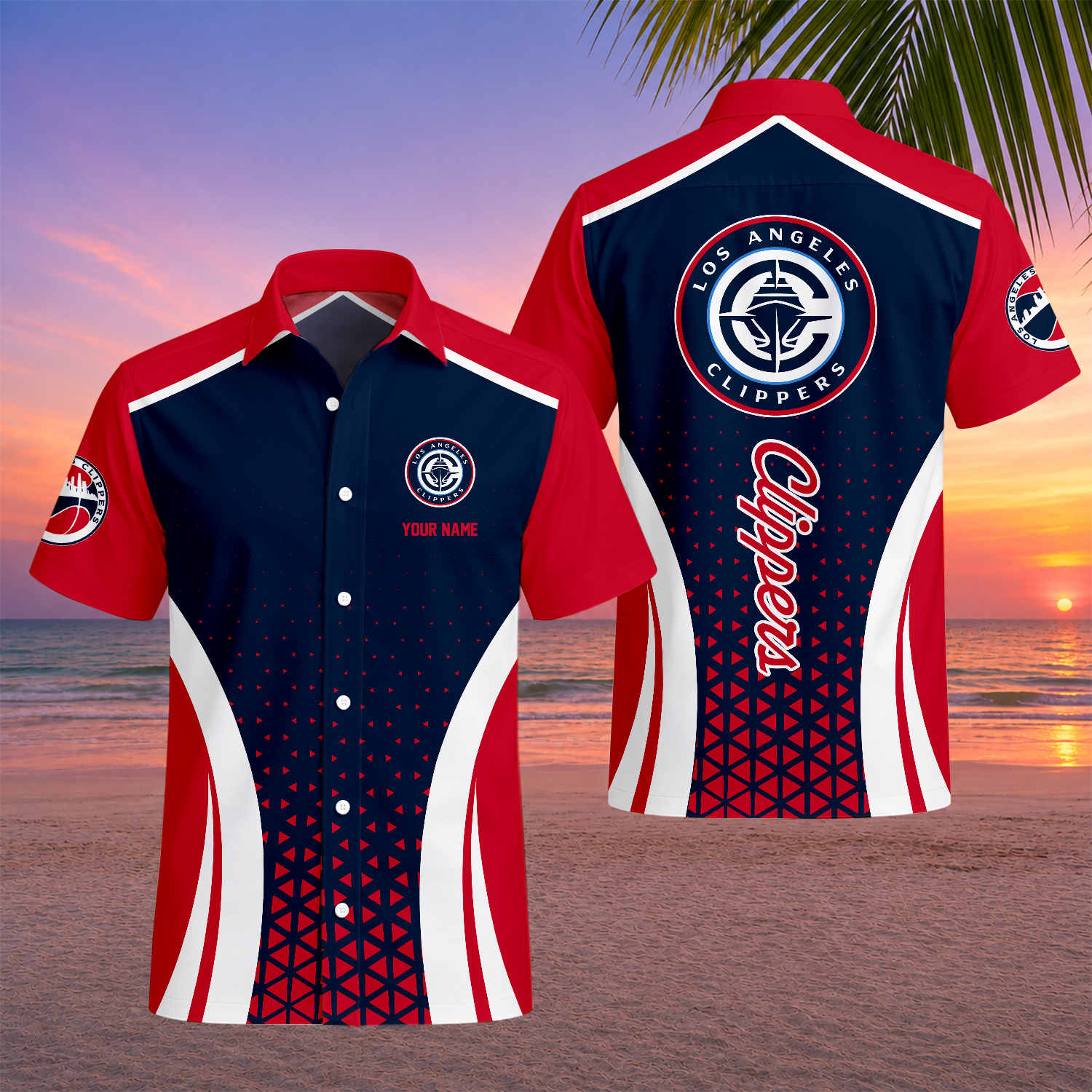 Limited Edition – Customized NBA Los Angeles Clippers Unisex Hawaiian Shirt