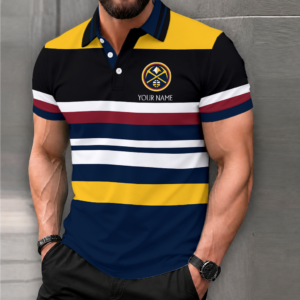 Limited Edition – Customized NBA Denver Nuggets Polo Shirt
