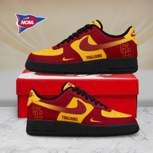 Limited Edition – Customized NCAA Usc Trojans Air Force 1 Shoes