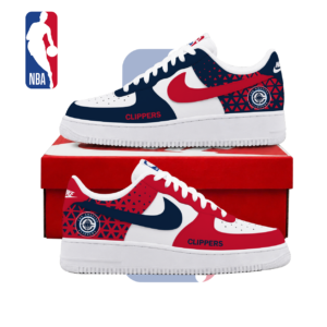 Limited Edition – Customized NBA Los Angeles Clippers Air Force 1 Shoes