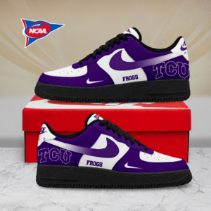 Limited Edition – Customized NCAA Tcu Horned Frogs Air Force 1 Shoes