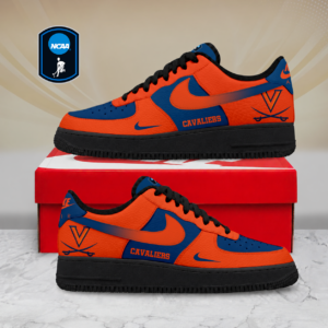 Limited Edition – Customized NCAA Virginia Cavaliers Air Force 1 Shoes