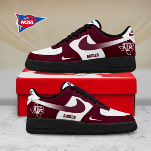 Limited Edition – Customized NCAA Texas A&M Aggies Air Force 1 Shoes