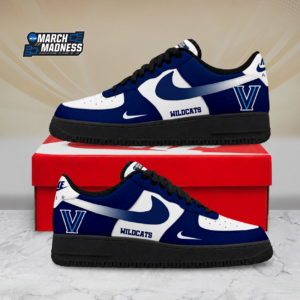Limited Edition – Customized NCAA Villanova Wildcats Air Force 1 Shoes