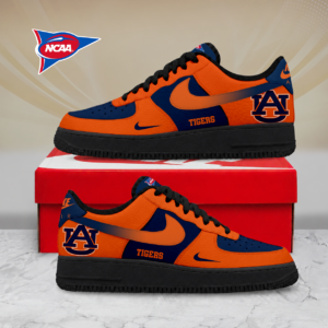 Limited Edition – Customized NCAA Auburn Tigers Air Force 1 Shoes