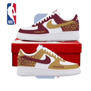 Limited Edition – Customized NBA Cleveland Cavaliers Air Force 1 Shoes