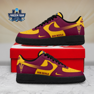 Limited Edition – Customized NCAA Arizona State Sun Devils Air Force 1 Shoes