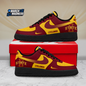Limited Edition – Customized NCAA Iowa State Cyclones Air Force 1 Shoes