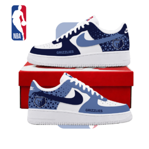 Limited Edition – Customized NBA Memphis Grizzlies Air Force 1 Shoes