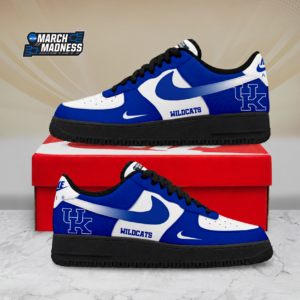 Limited Edition – Customized NCAA Kentucky Wildcats Air Force 1 Shoes