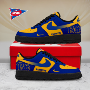 Limited Edition – Customized NCAA Pittsburgh Panthers Air Force 1 Shoes
