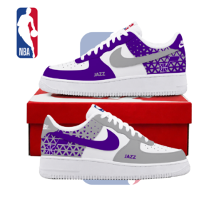 Limited Edition – Customized NBA Utah Jazz Air Force 1 Shoes