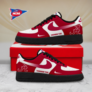 Limited Edition – Customized NCAA Alabama Crimson Tide Air Force 1 Shoes