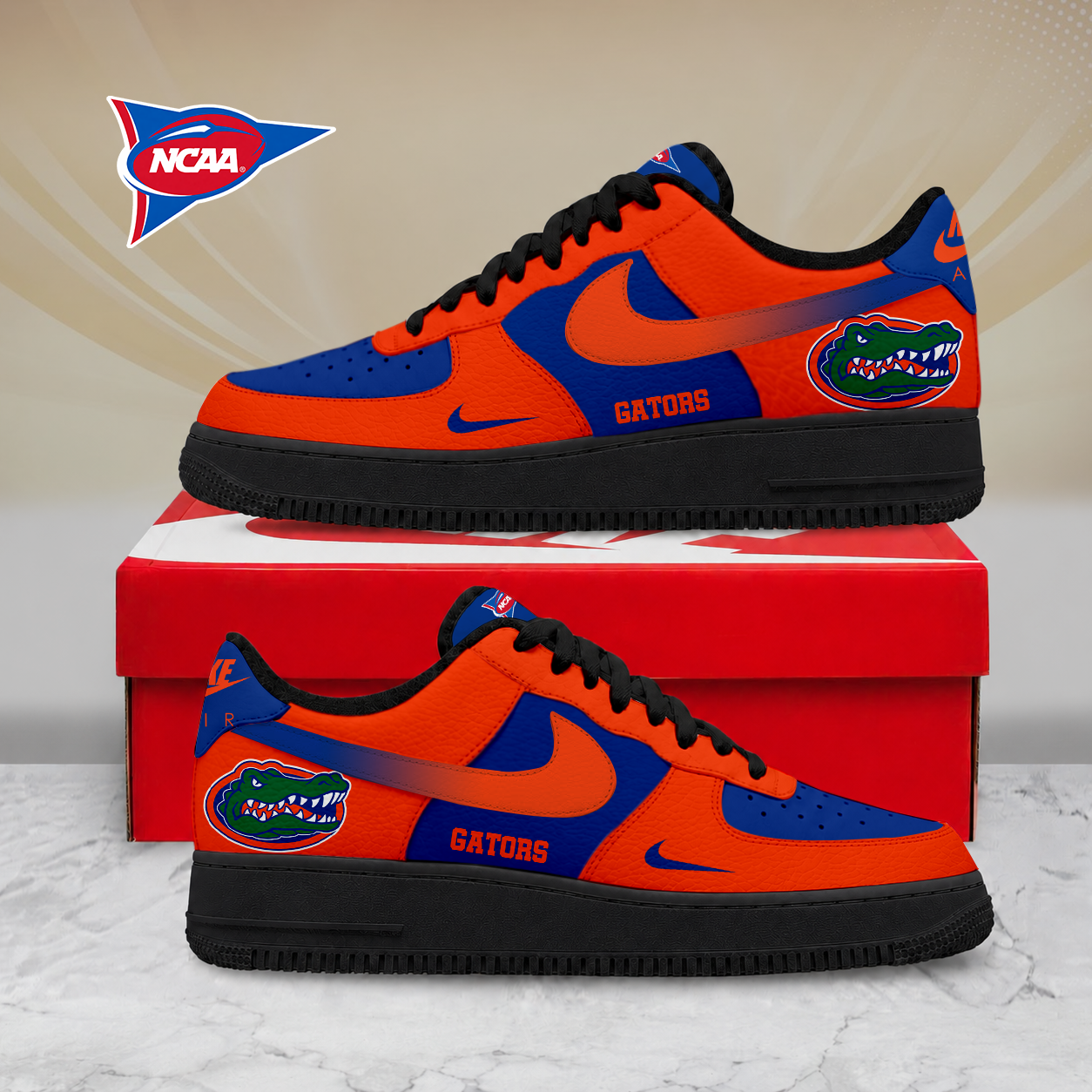 Limited Edition – Customized NCAA Florida Gators Air Force 1 Shoes
