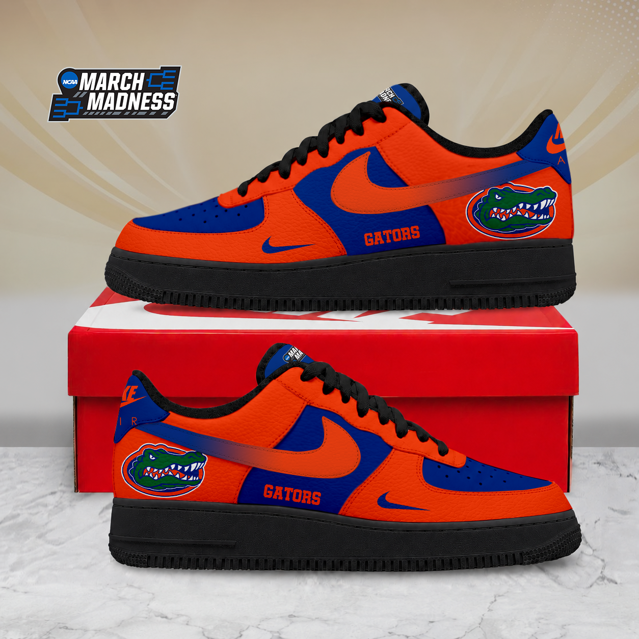 Limited Edition – Customized NCAA Florida Gators Air Force 1 Shoes