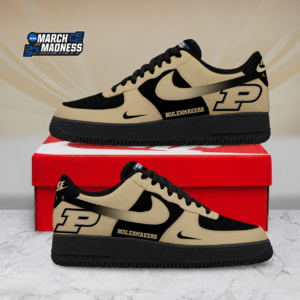 Limited Edition – Customized NCAA Purdue Boilermakers Air Force 1 Shoes