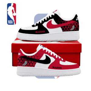 Limited Edition – Customized NBA Portland Trail Blazers Air Force 1 Shoes